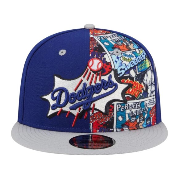 New Era Los Angeles Dodgers Diamond Hero Edition 9FIFTY Snapback Hat Cap Blue - Picture 4 of 8